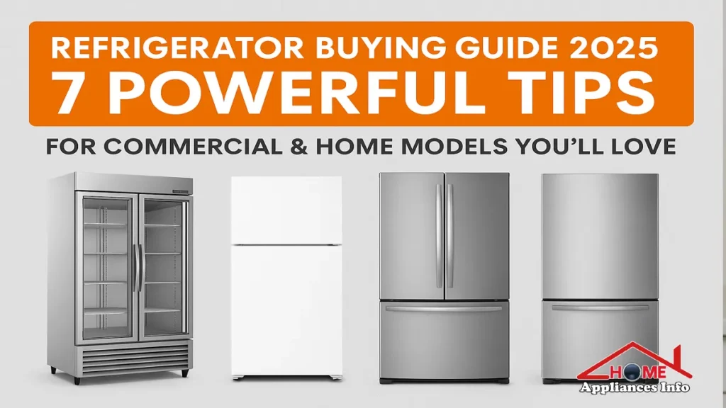 refrigerator buying guide