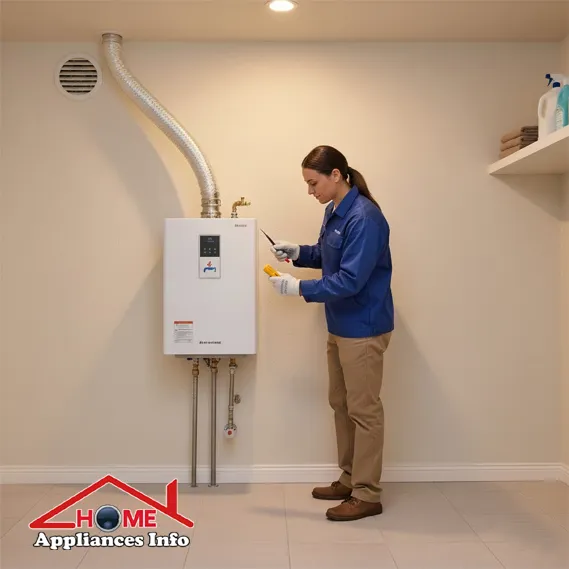 Gas water heater repair