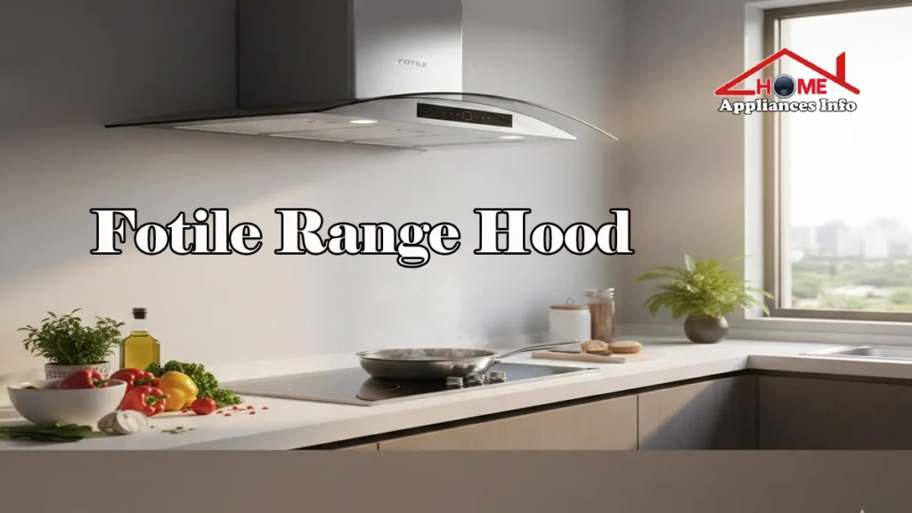 Fotile range hood