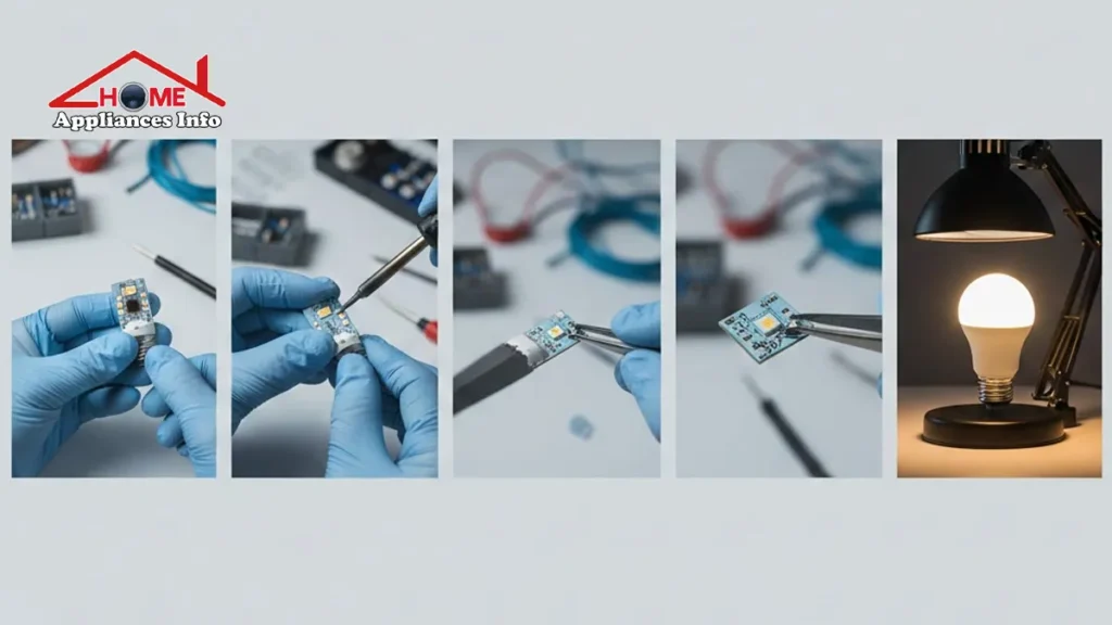 How to repair led bulb