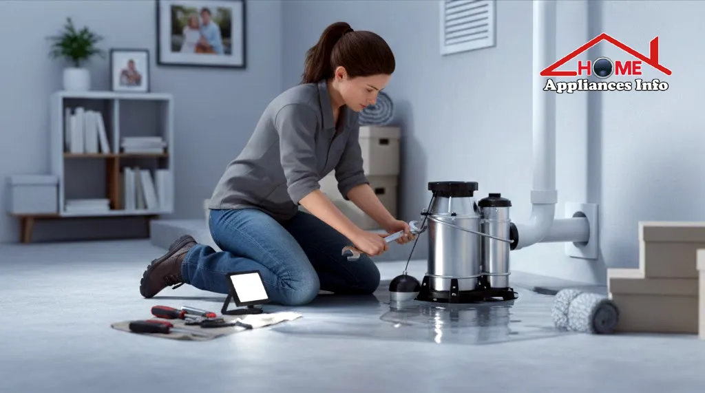 sump pump installation