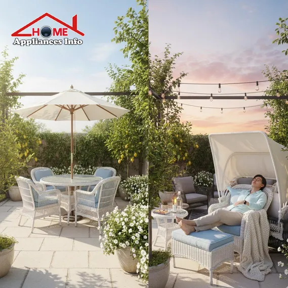 wicker patio furniture