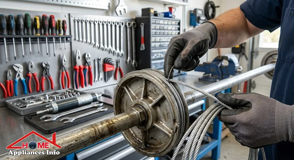 garage door cable replacement