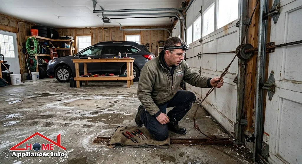 garage door cable replacement