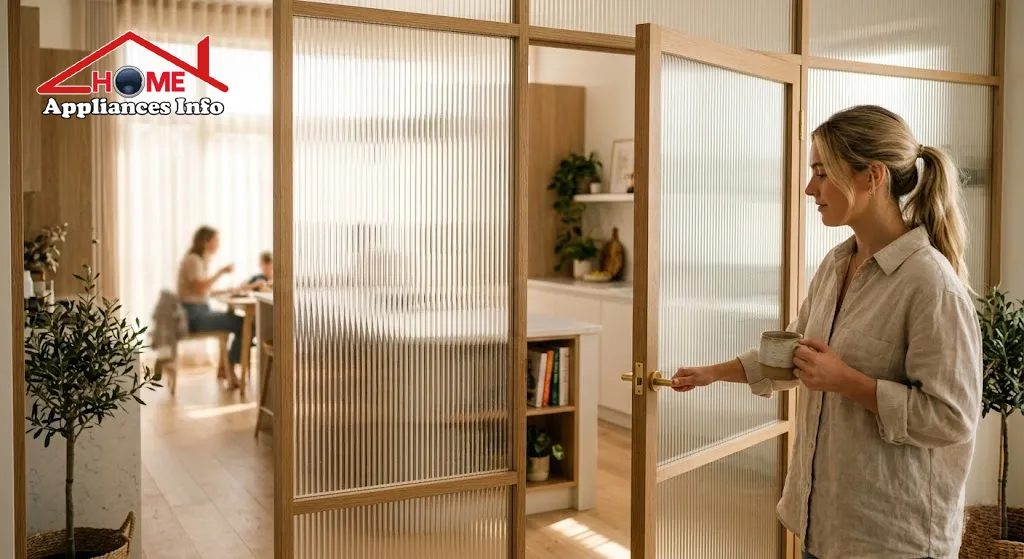 kitchen glass partition design