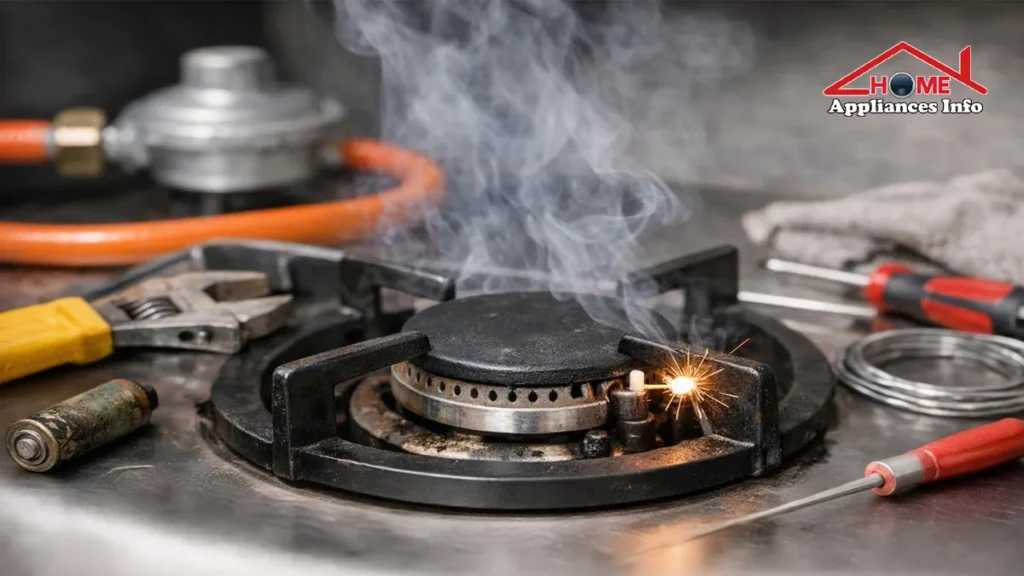 Gas stove won’t ignite? Here are 10 ways to troubleshoot the problem. Gas stove won't ignite
