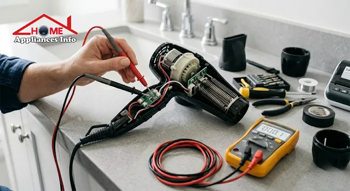 how to repair hair dryer