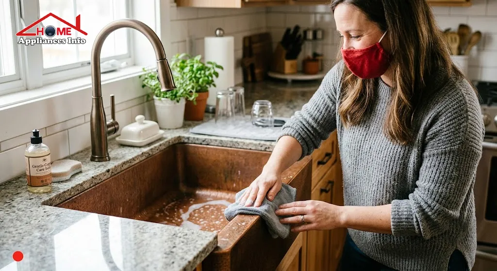 copper kitchen sink