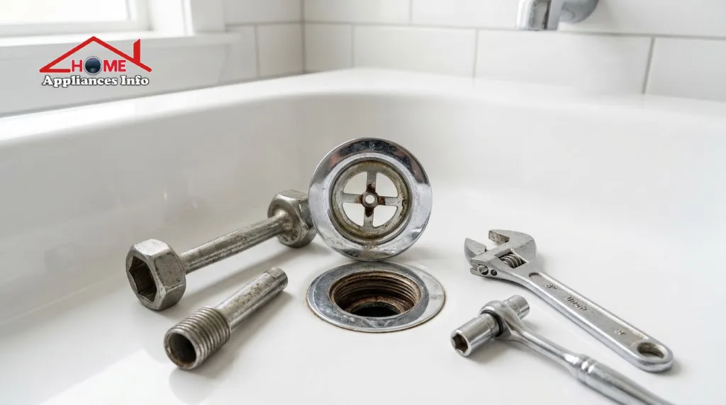Bathtub Drain Removal Tool Guide: Top 5 Tested Wrenches Bathtub drain removal tool including a dumbbell wrench and tub drain extractor